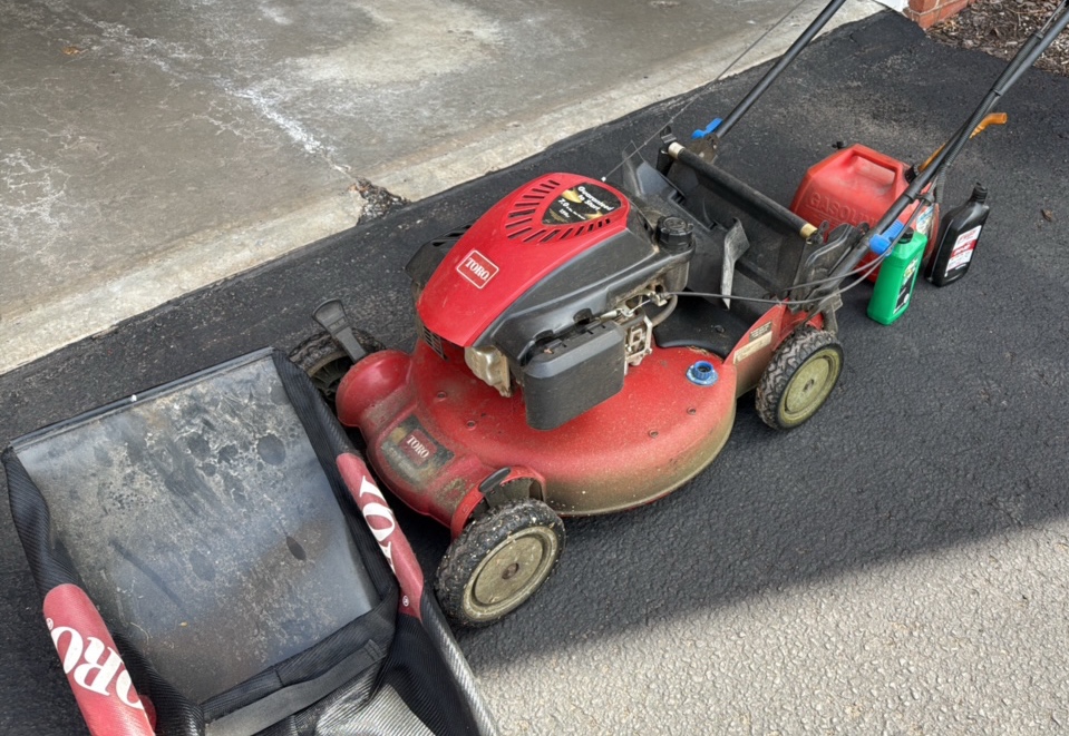 Toro SR4 super recycler personal pay self propelling system lawnmower
