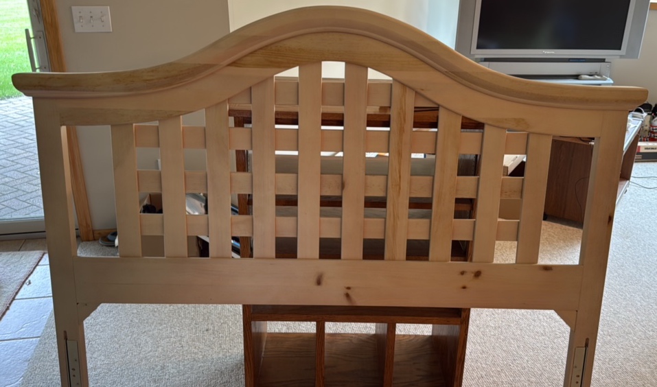 Double Size Light pine headboard from Stanley Furniture