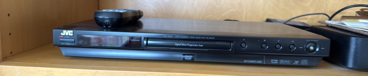 JVC DVDsuper VCDVCDCD player XV-940