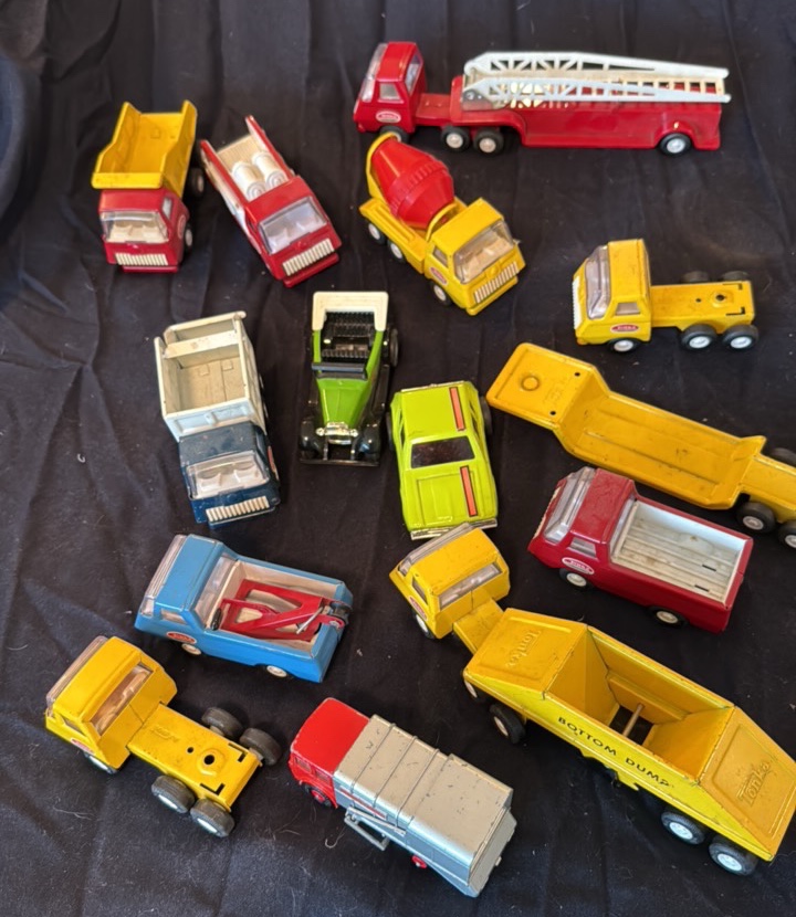 Collection of fun Tonka trucks and others