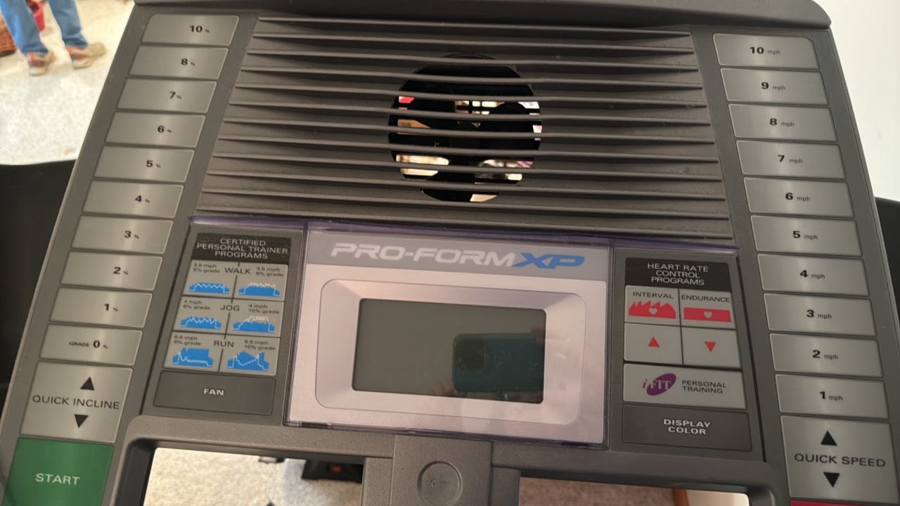Pro-Form XP 650E working treadmill