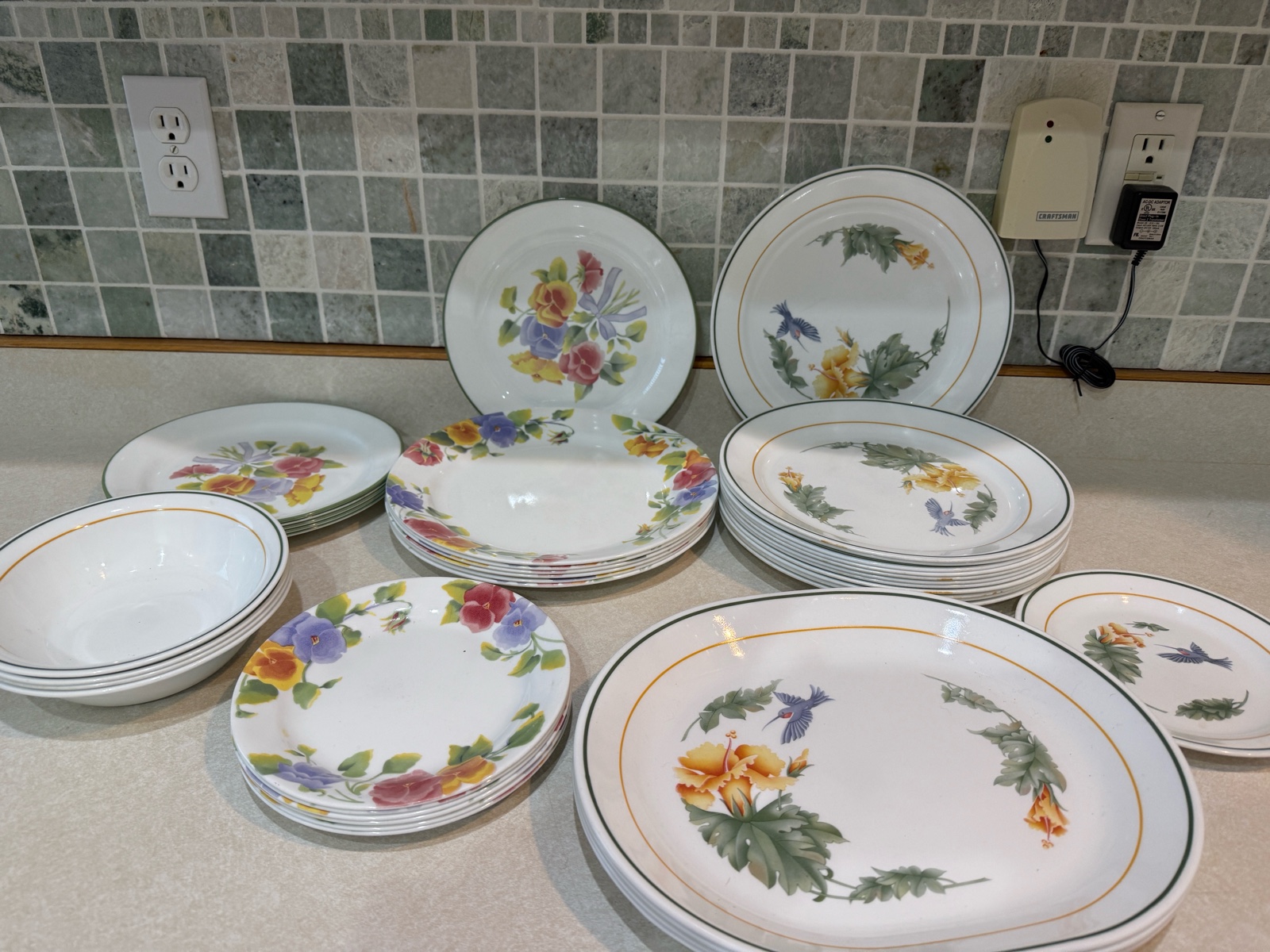 Corelle Dishes--Two Designs