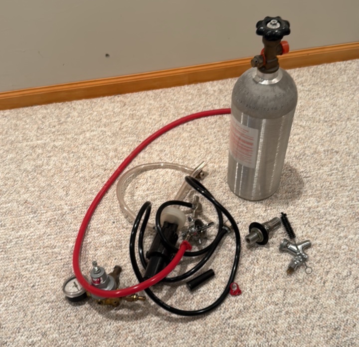 beer, making taps and a refillable CO2 canister