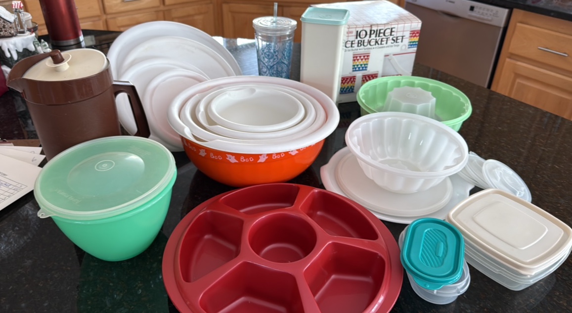 Tupperware and other plastics