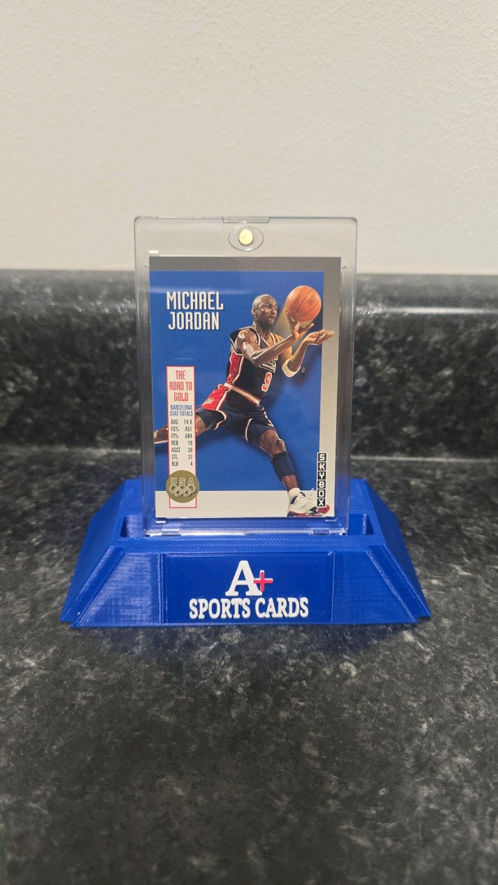 1992 SKYBOX BASKETBALL MICHAEL JORDAN USA #11 THE ROAD TO GOLD INSERT