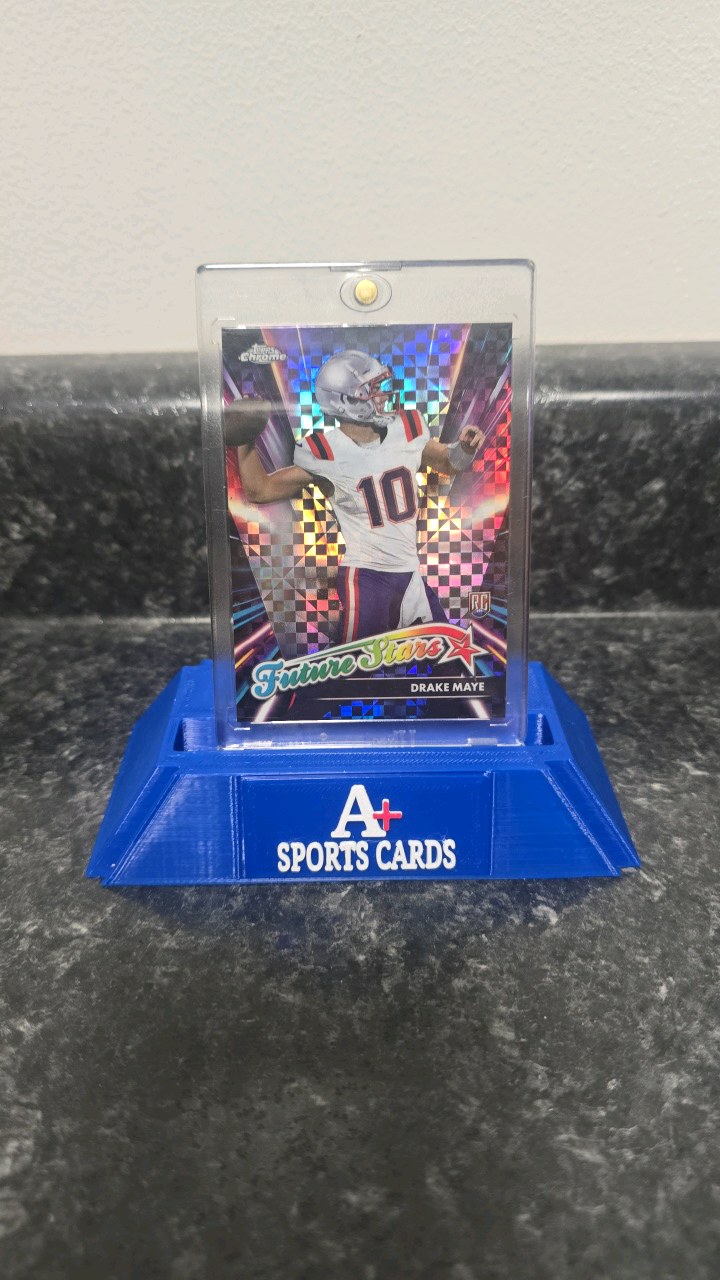 Topps 2024 Chrome Future Stars Drake Maye X-Fractor Rookie #FS-3