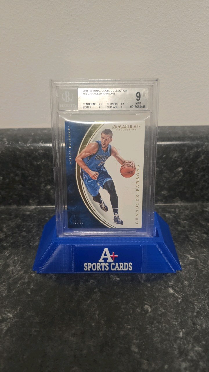 2015-16 Panini Immaculate 9299 Chandler Parsons #52 Beckett 9