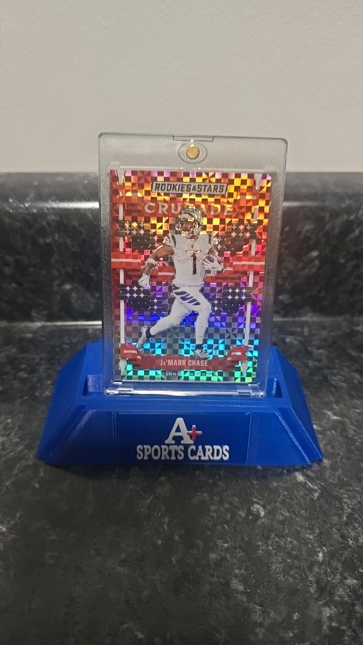 2024 Panini Rookies & Stars - Crusade Red Plaid #C-CJE JaMarr Chase