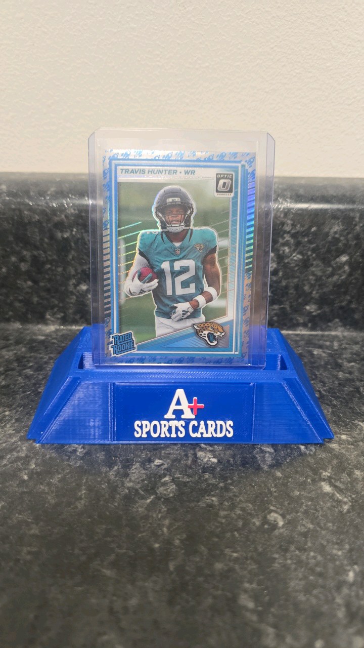 2025 Panini Donruss Optic - Rated Rookie Travis Hunter #201 Rocket emoji SP (RC) Rare
