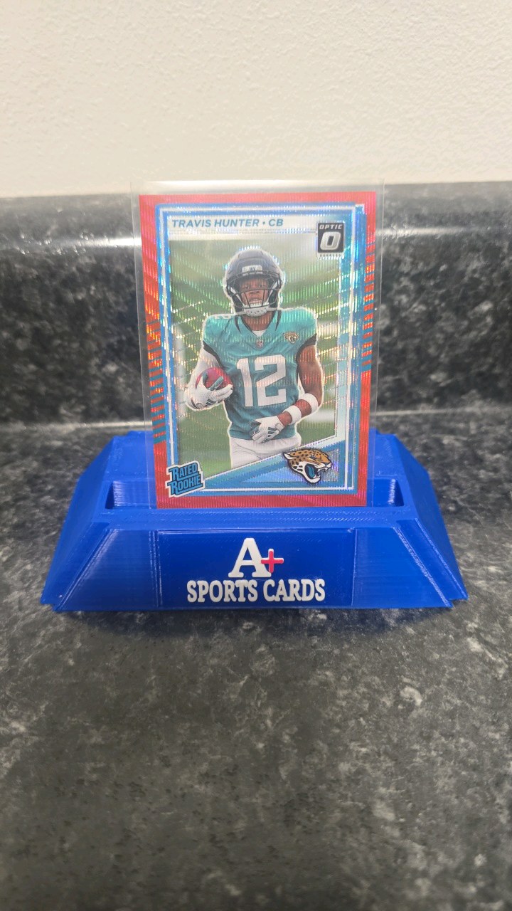 2025 Donruss Travis Hunter Optic Red Wave Preview #301