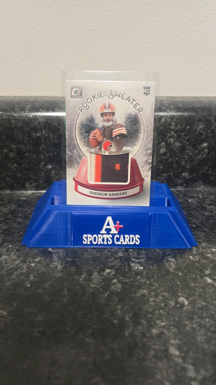 2025 PANINI DONRUSS ROOKIE SWEATER SHEDEUR SANDERS RC