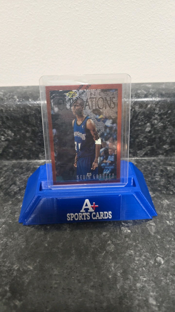 1997 Topps FinestFoundations #205Kevin Garnett Unpealed