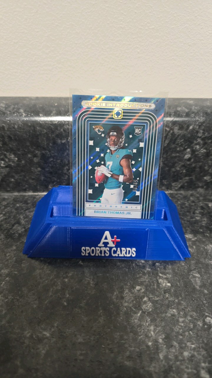 2024 Panini Photogenic #13 Brian Thomas Jr. Rookie Introductions Blue # 99 Rare