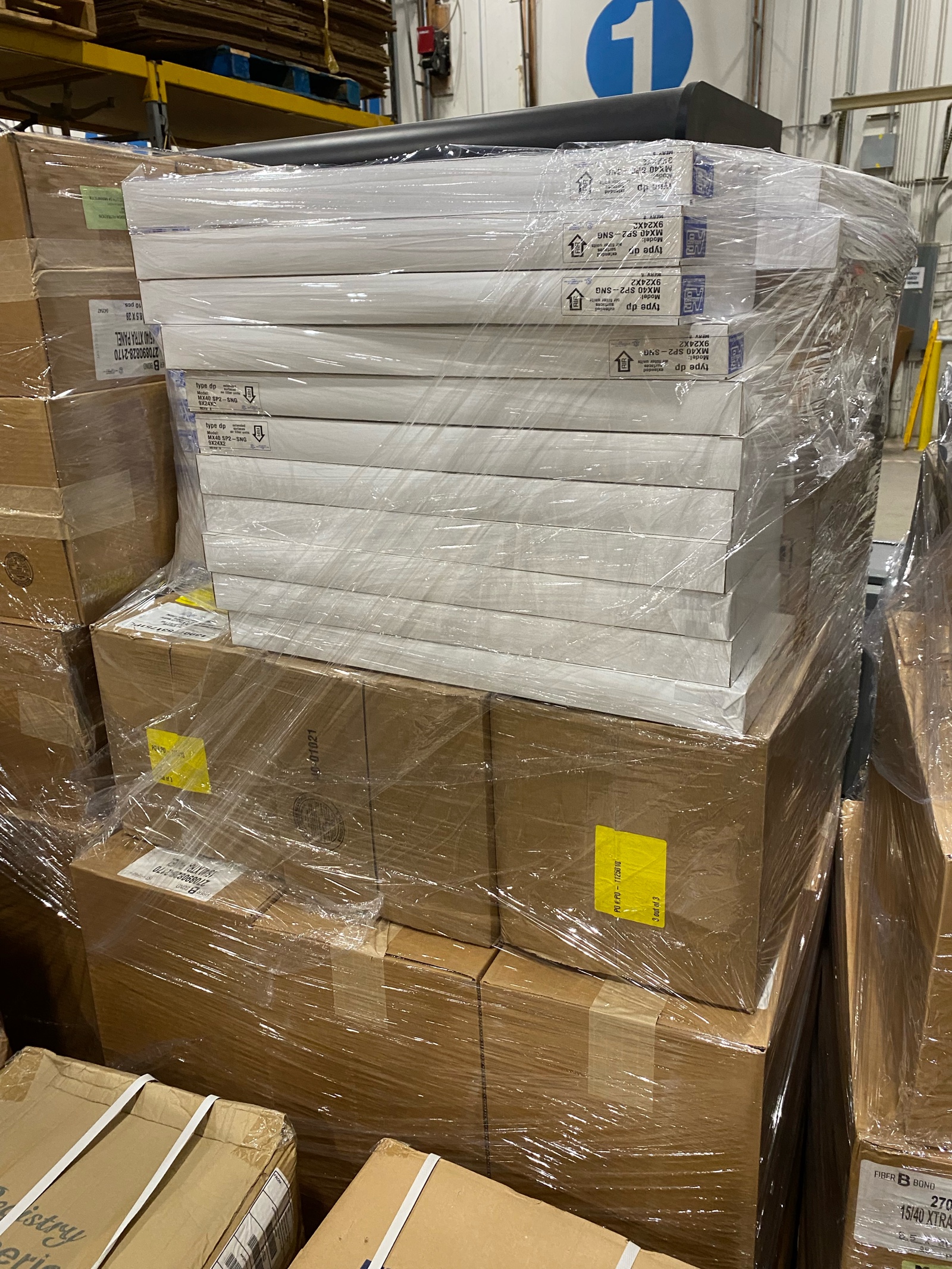 Pallet of Filters (605659)