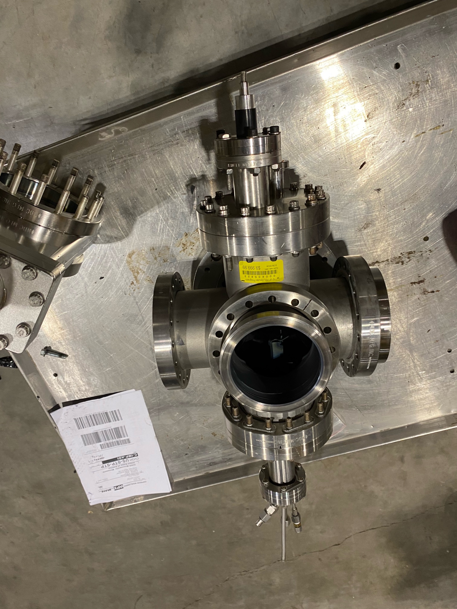 High Vacuum Plumbing Part (605623)