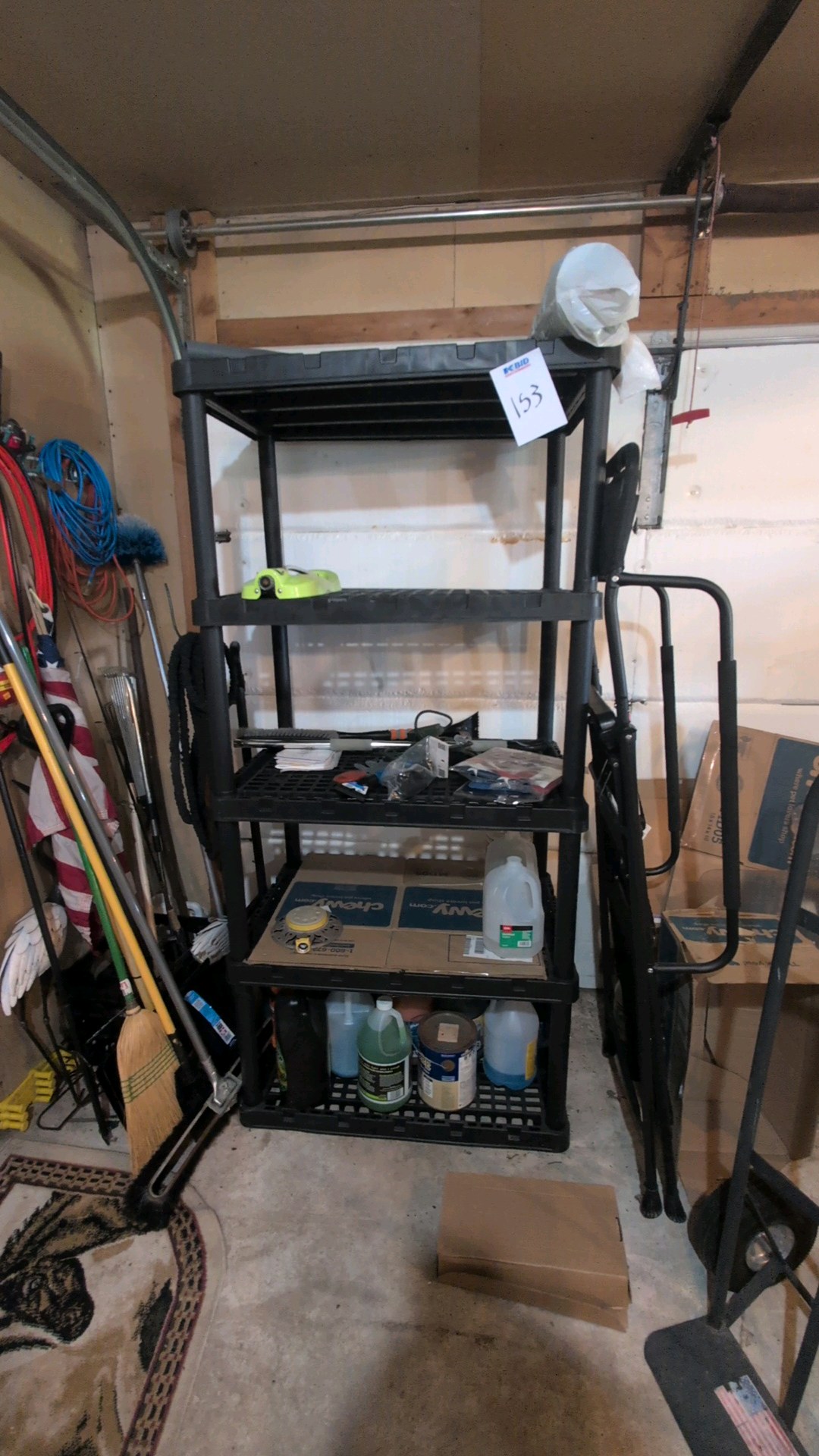 plastic shelf