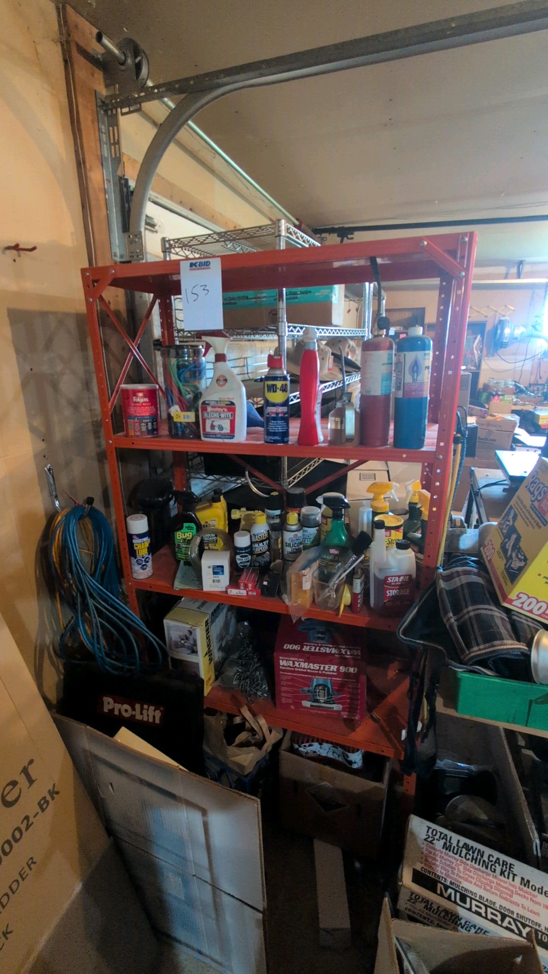 Orange Shelf Contents Only