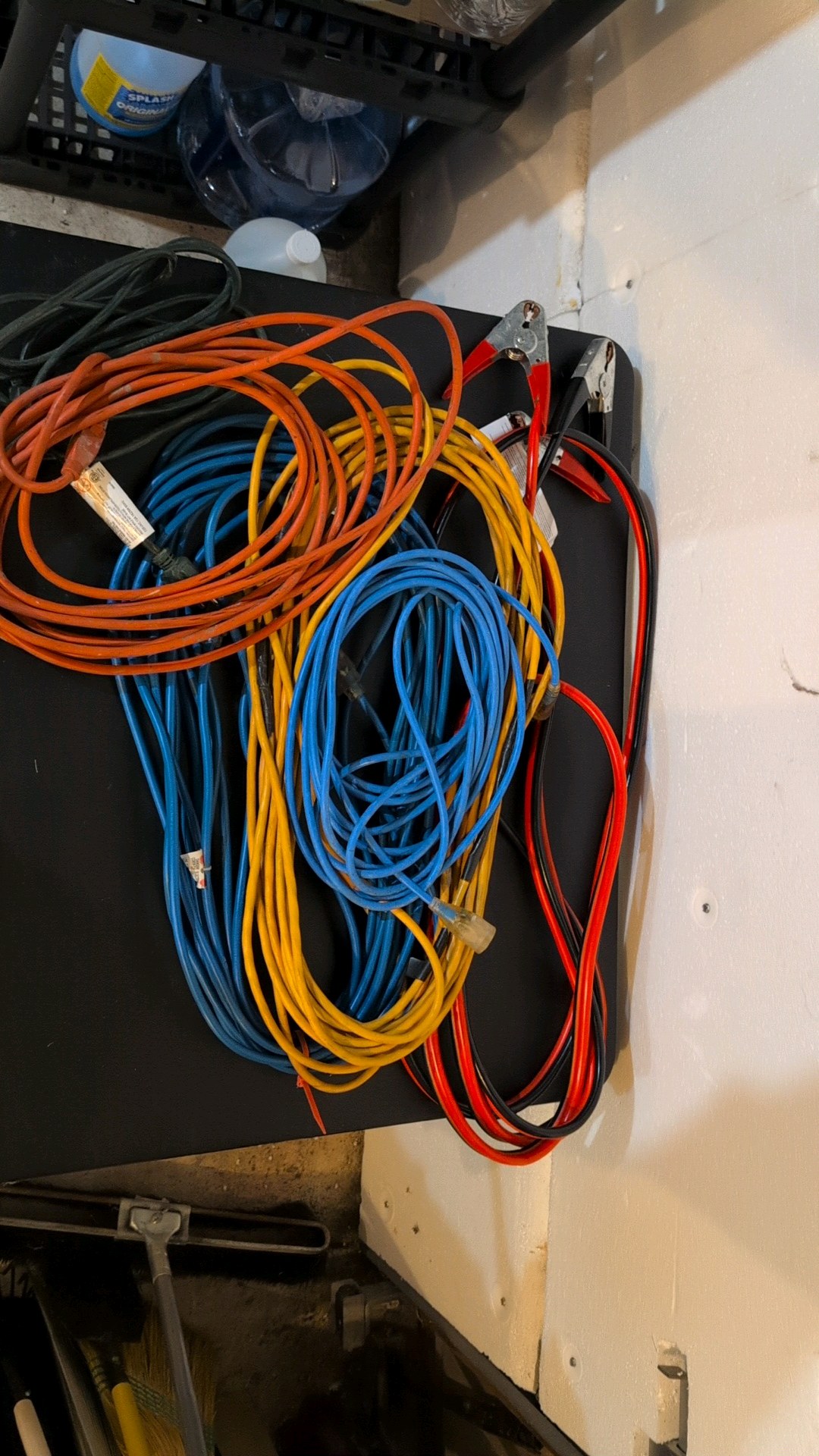 extension cords and jumper cables and more
