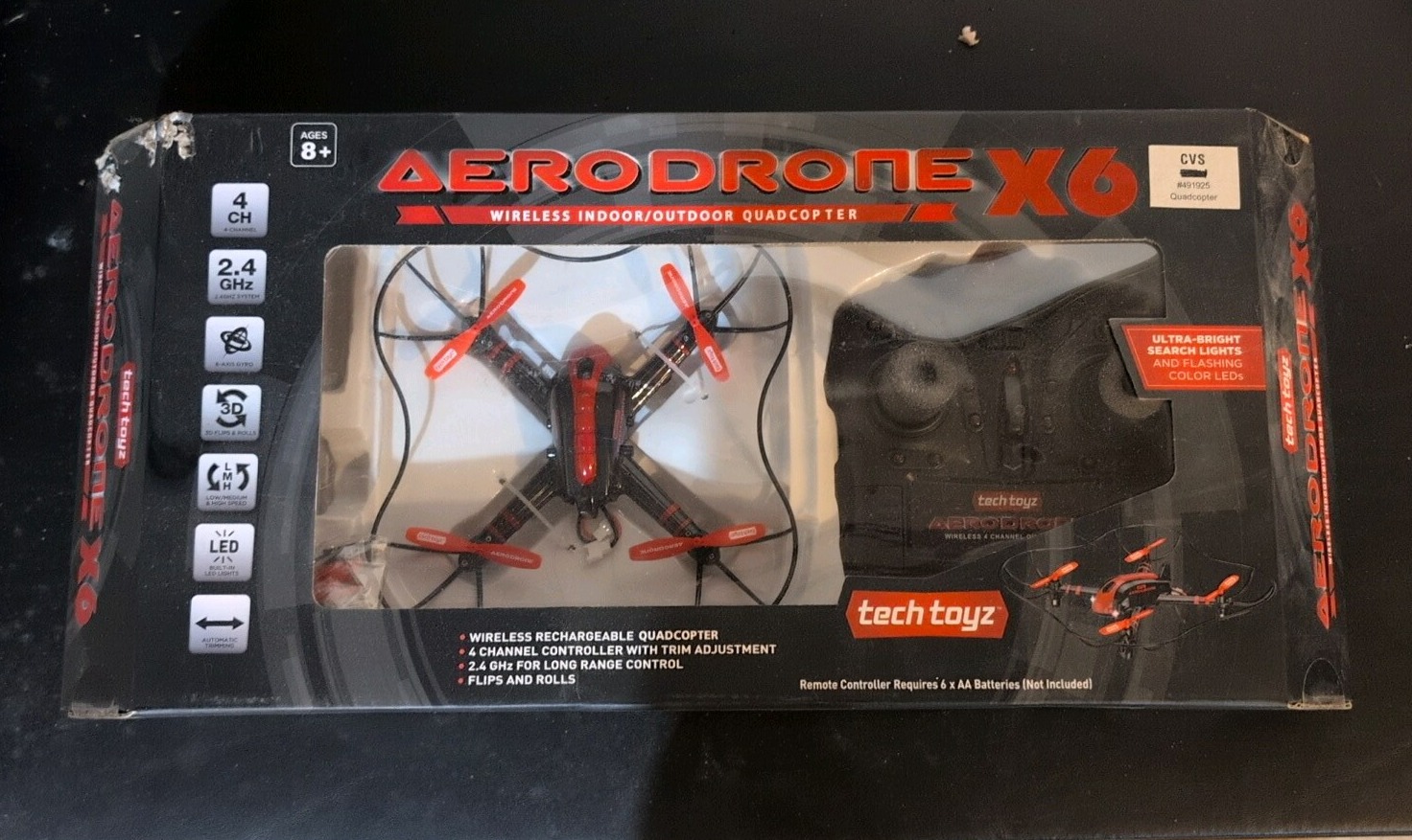aero drone X6 in box