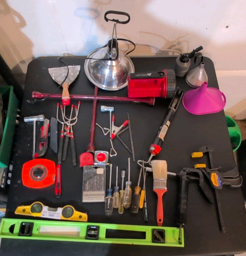 miscellaneous shop tool lot
