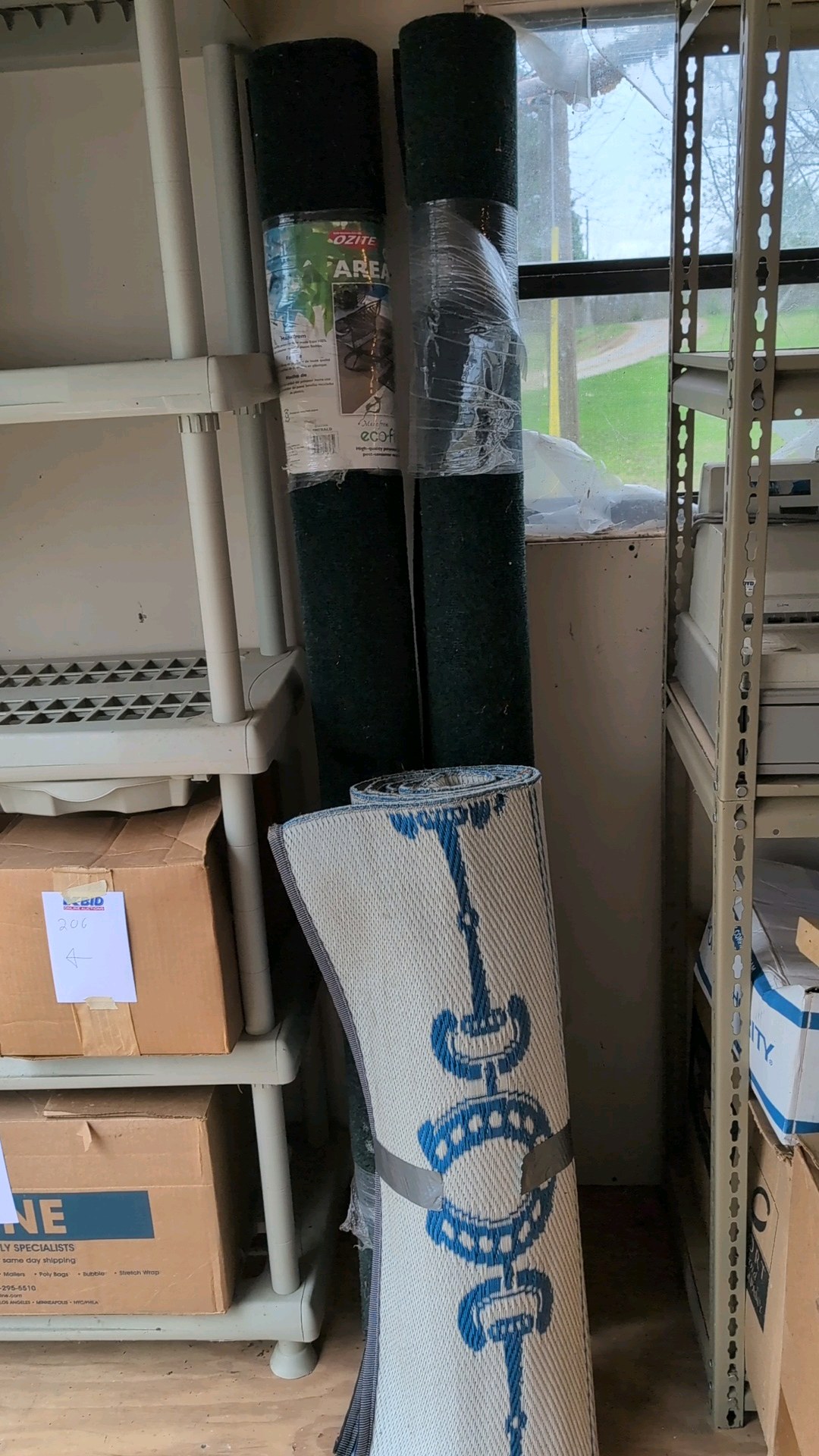 outdoor carpet lot