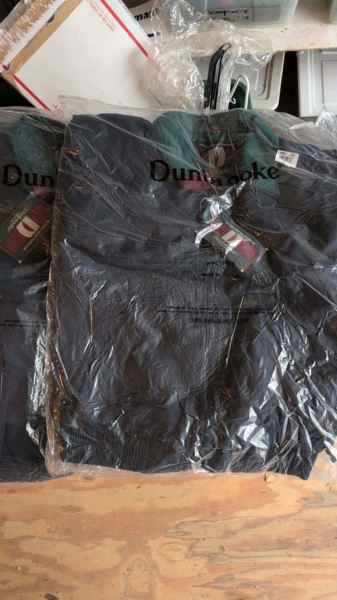 Dunbroke athletic outerwear 8 total new in bag with tags