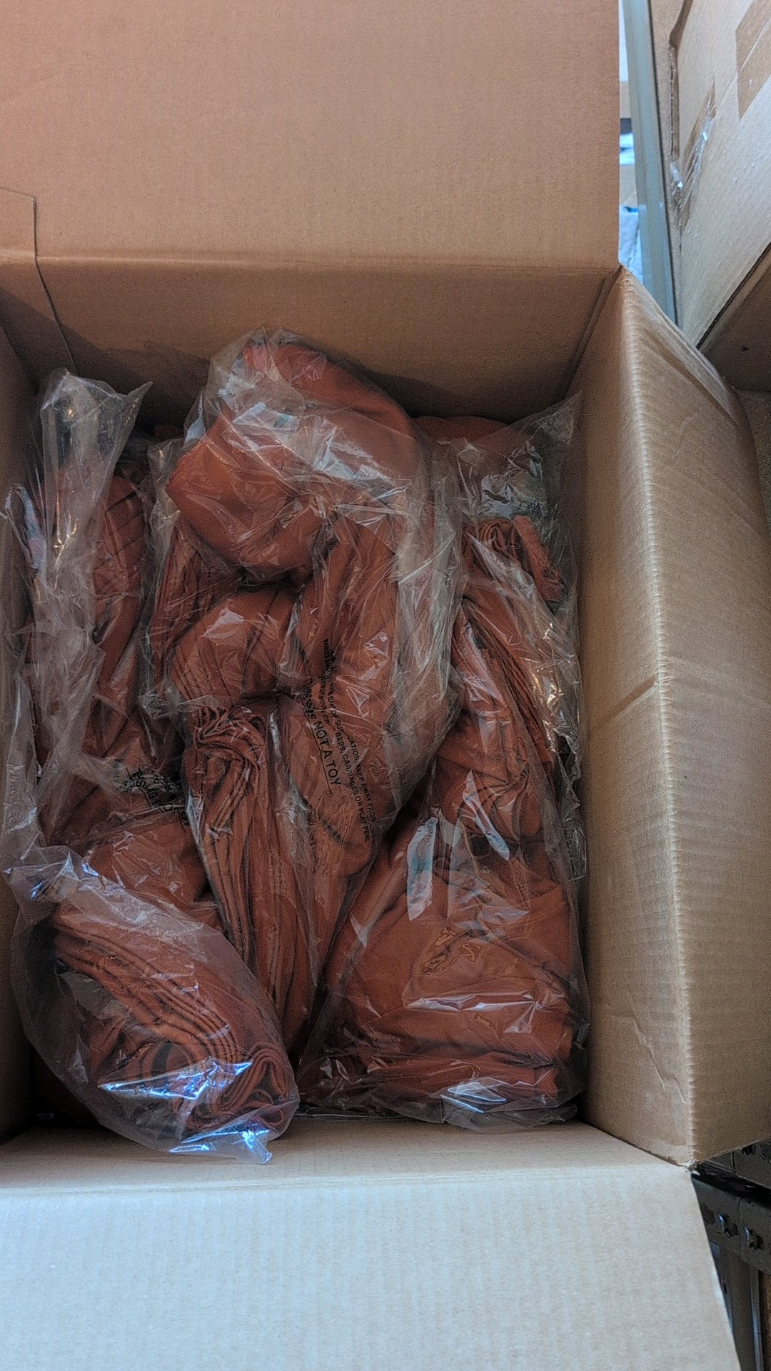 box of sport tech tees as pictured