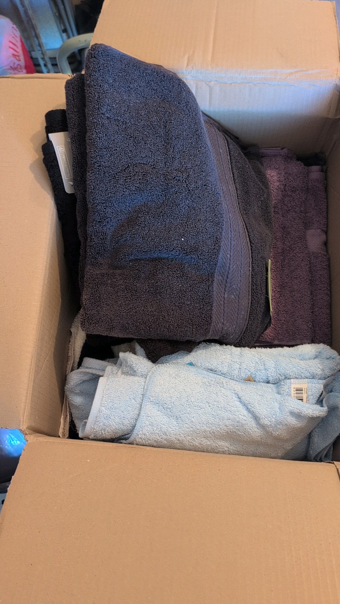 box of towels