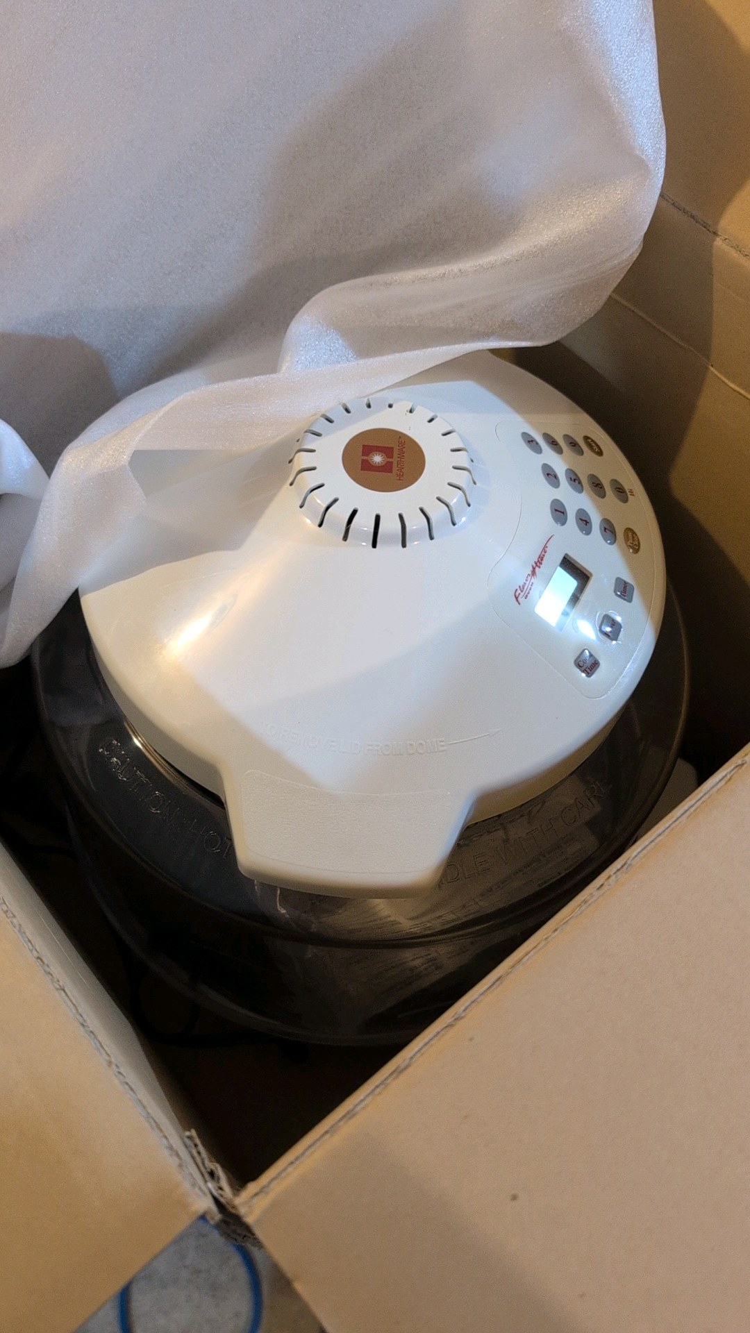 flavor wave oven looks to be new in box
