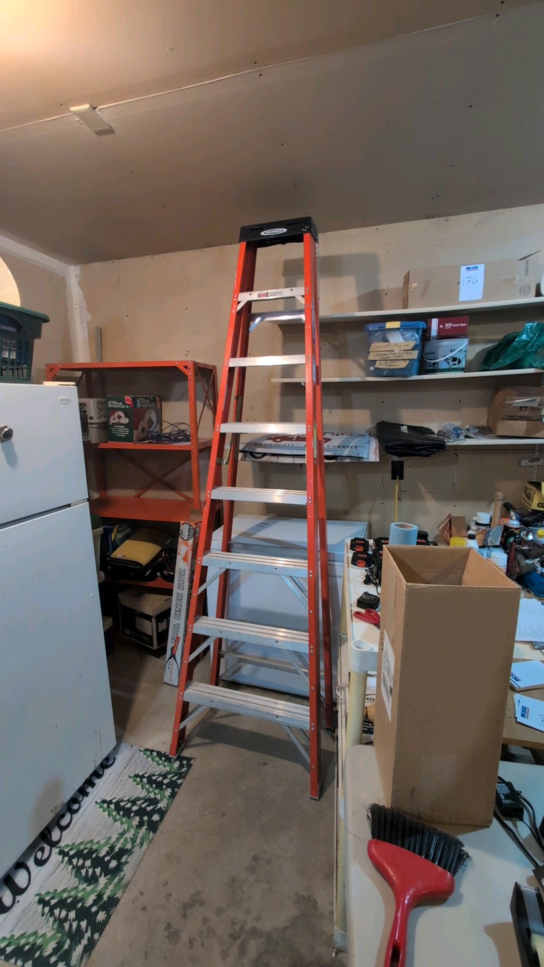 8-Ft Werner collapsible ladder