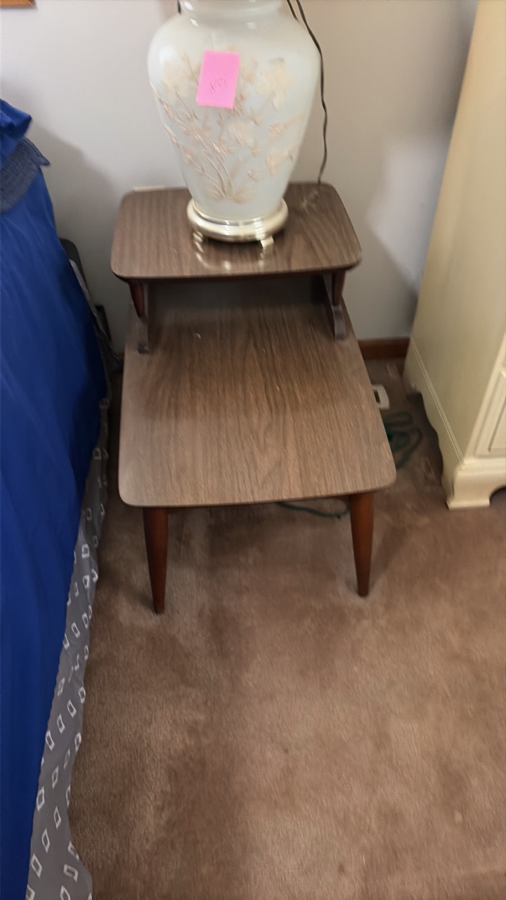 out of two side tables