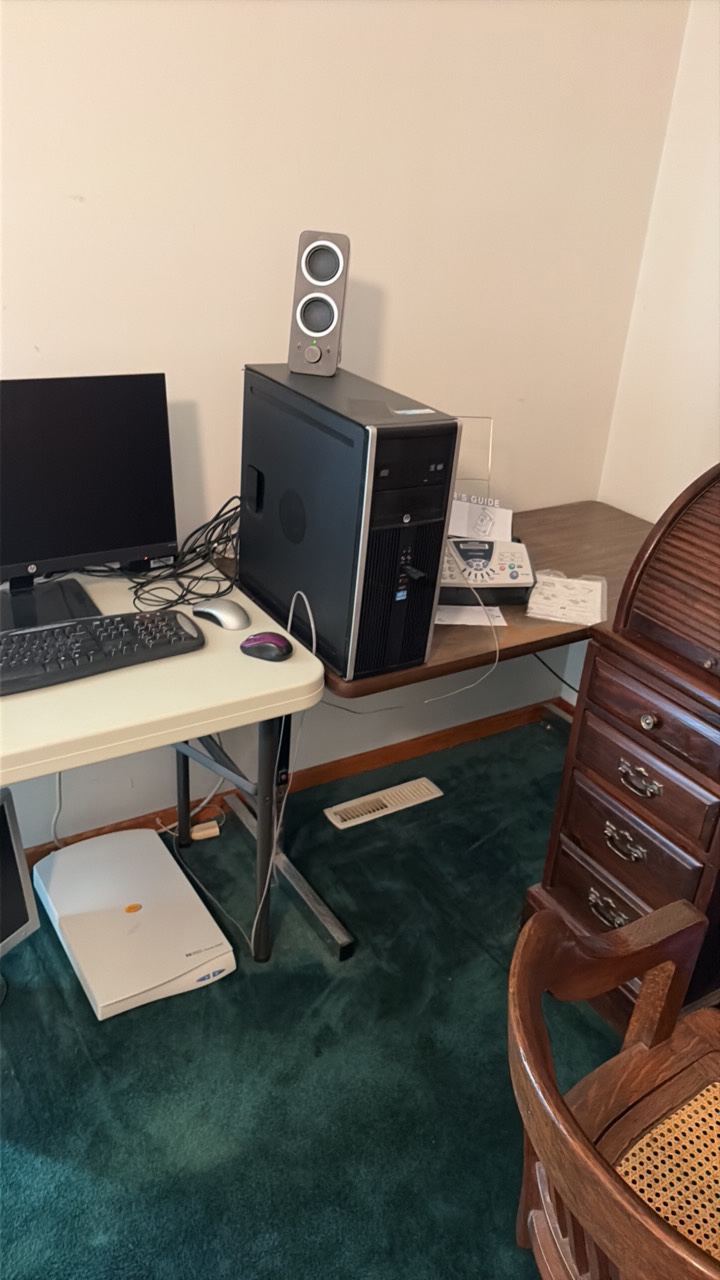 two tables and electronic contents
