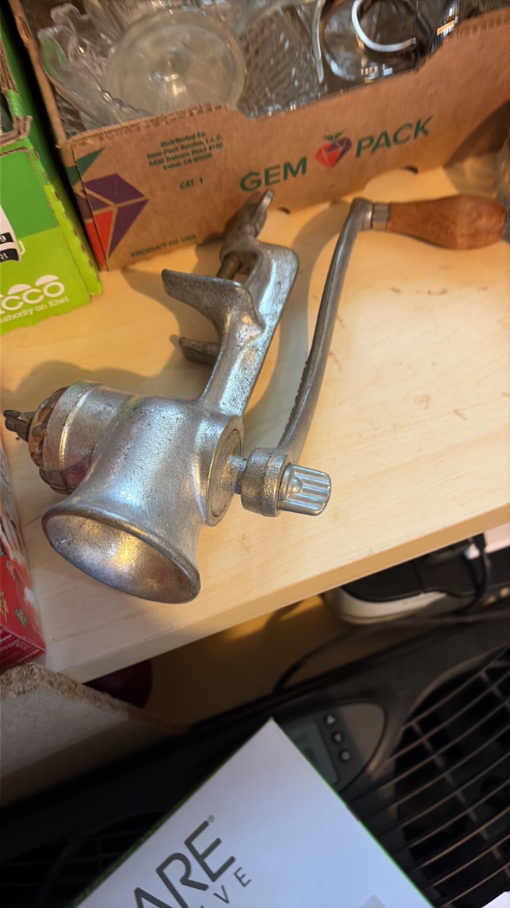 meat grinder