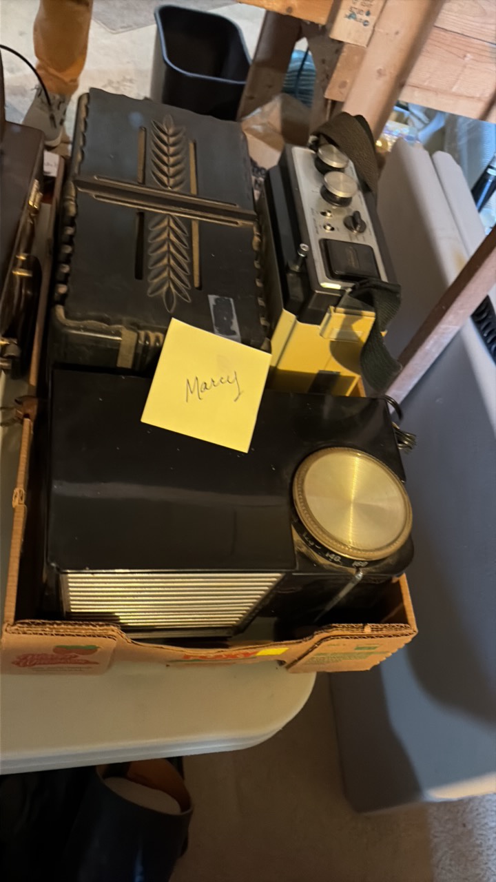 vintage radio lot 3x