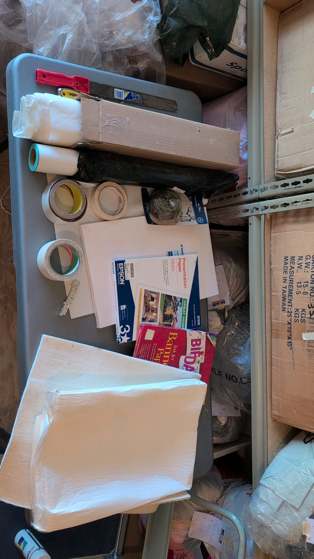 miscellaneous supply sublimination paper and other things