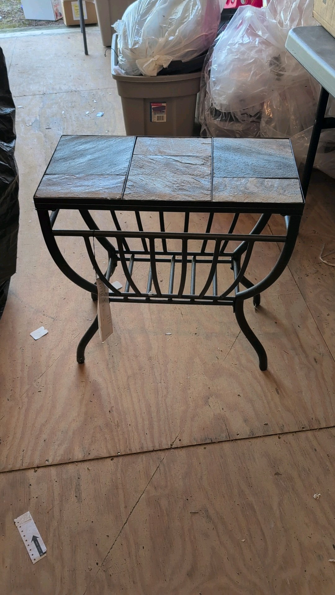 exterior outdoor table looks new