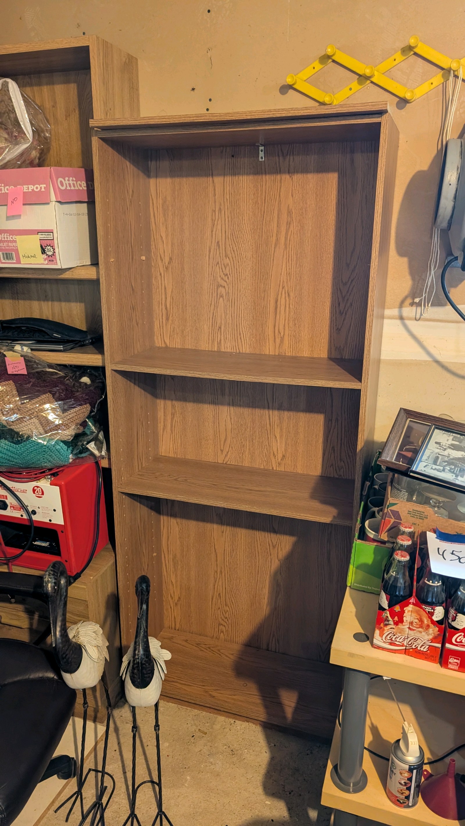 Wooden shelf