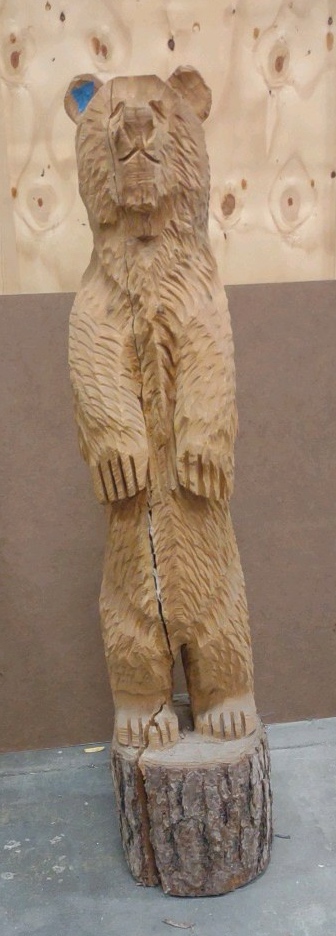 carved bear