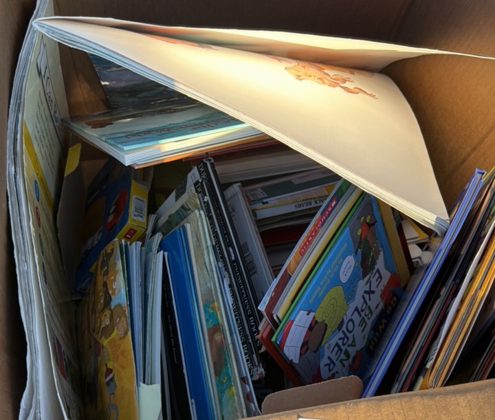 box of books