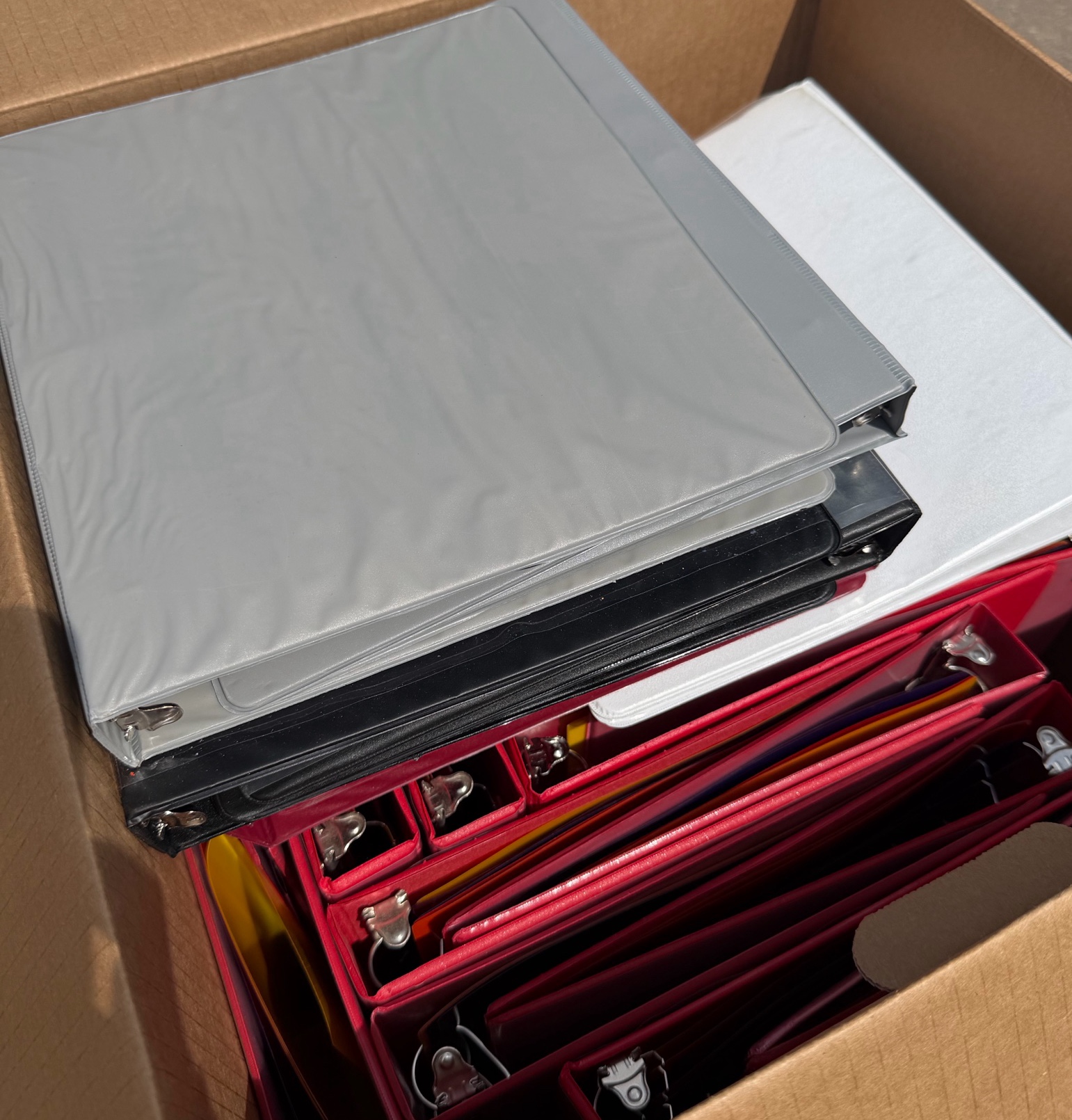 Box of Binders