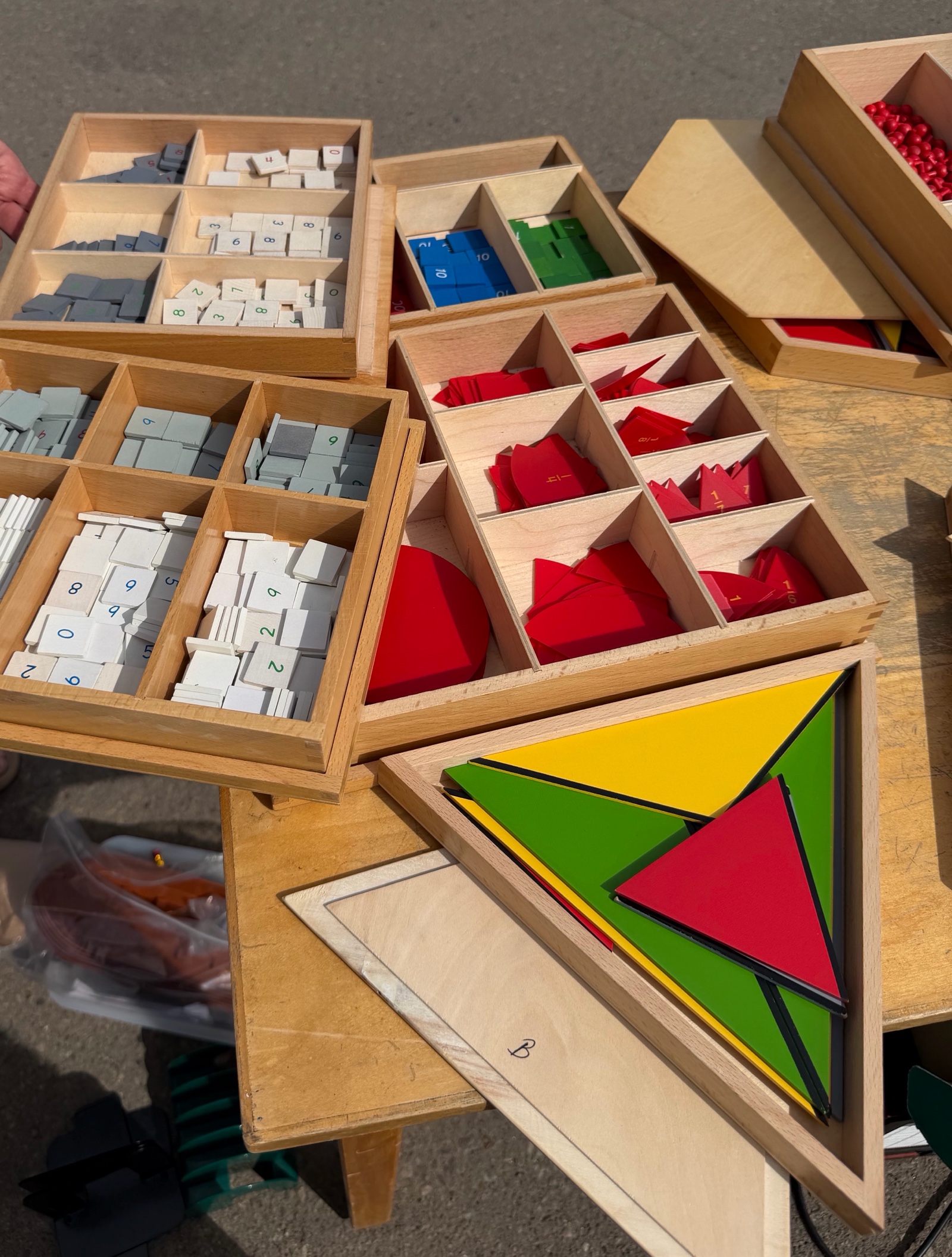 fractions and math manipulatives