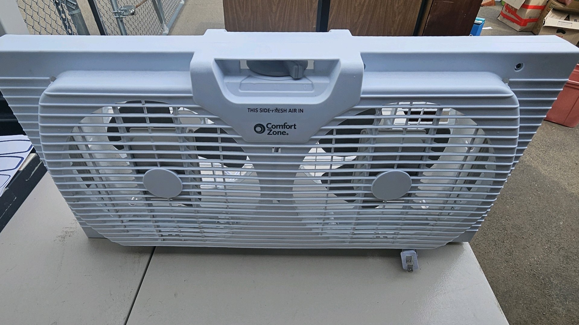 Comfort Zone Dual window fan