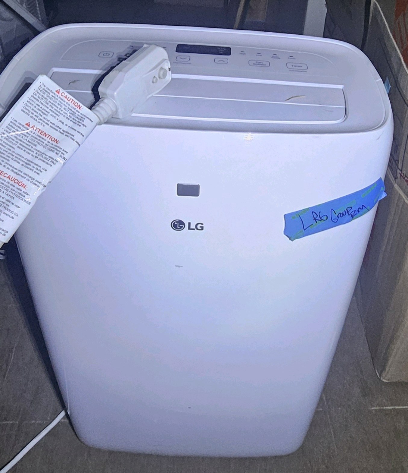 LG portable air conditioning