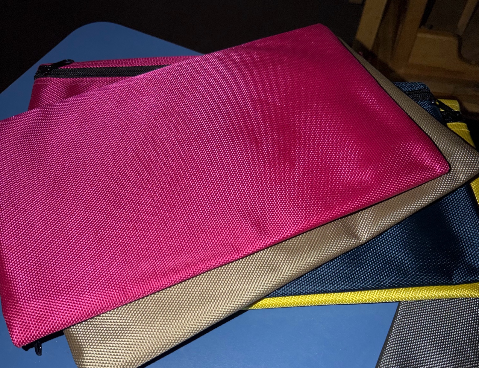 sponge set zipper pouch in flashcards