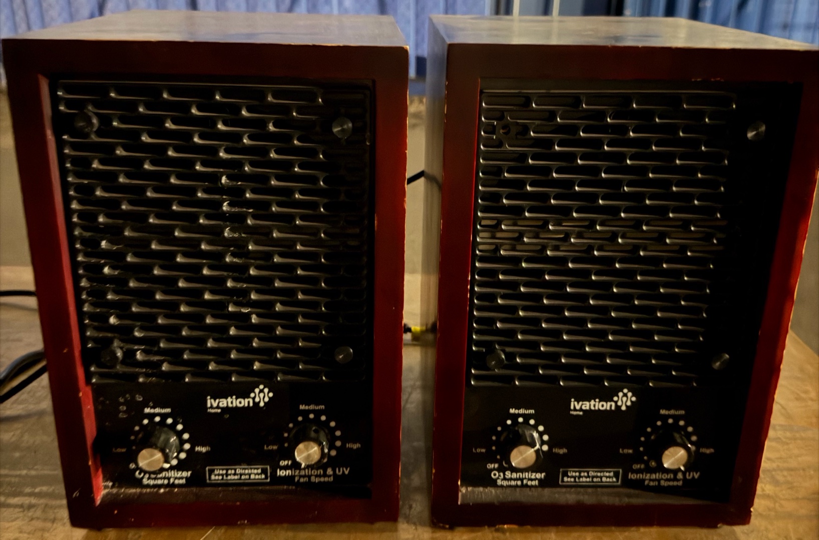 two speakers