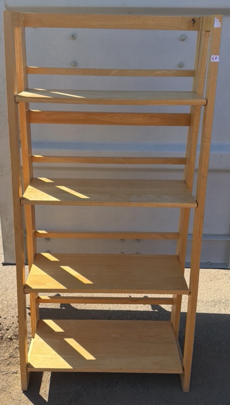 collapsible bookshelf