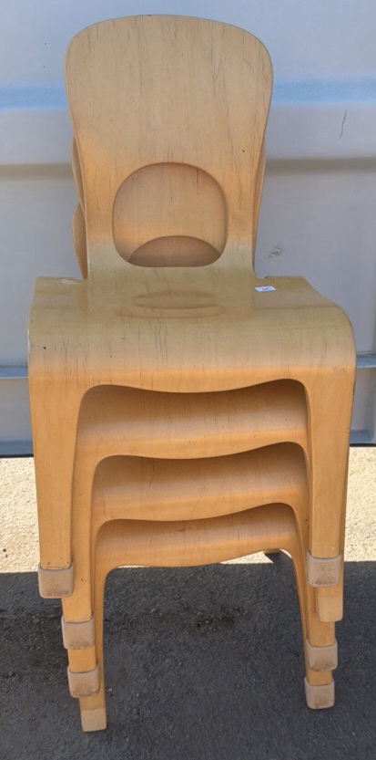 toddler chairs x4