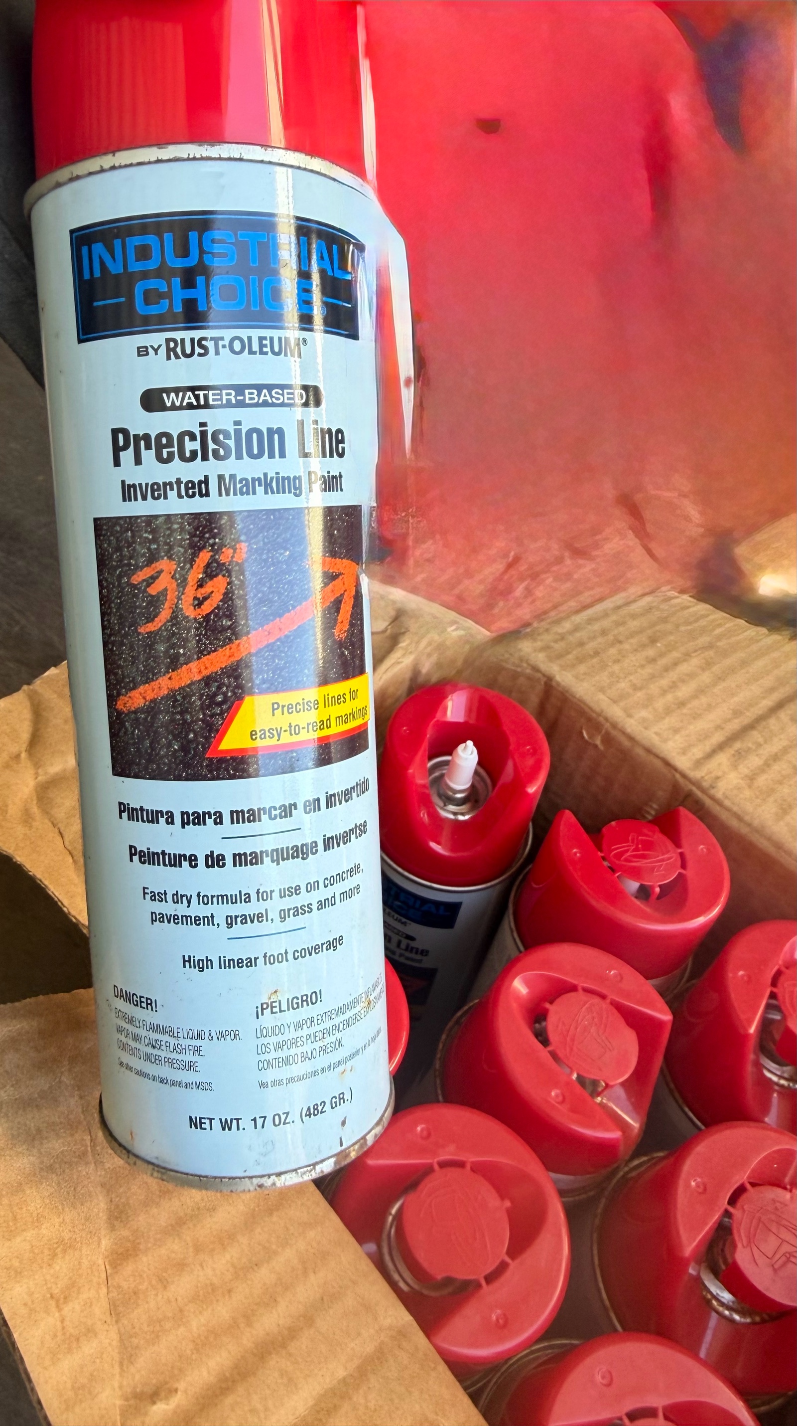 rustoleum 12 cans