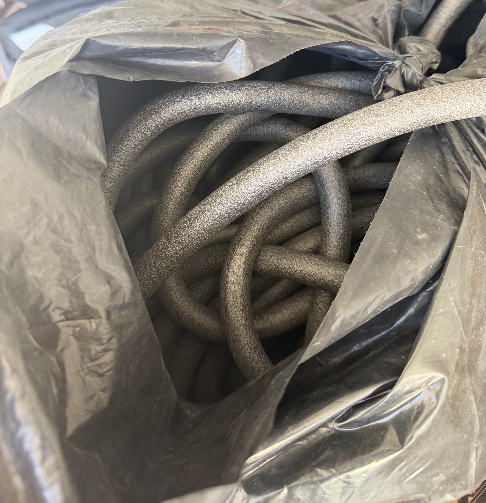 foam tubing entire bag