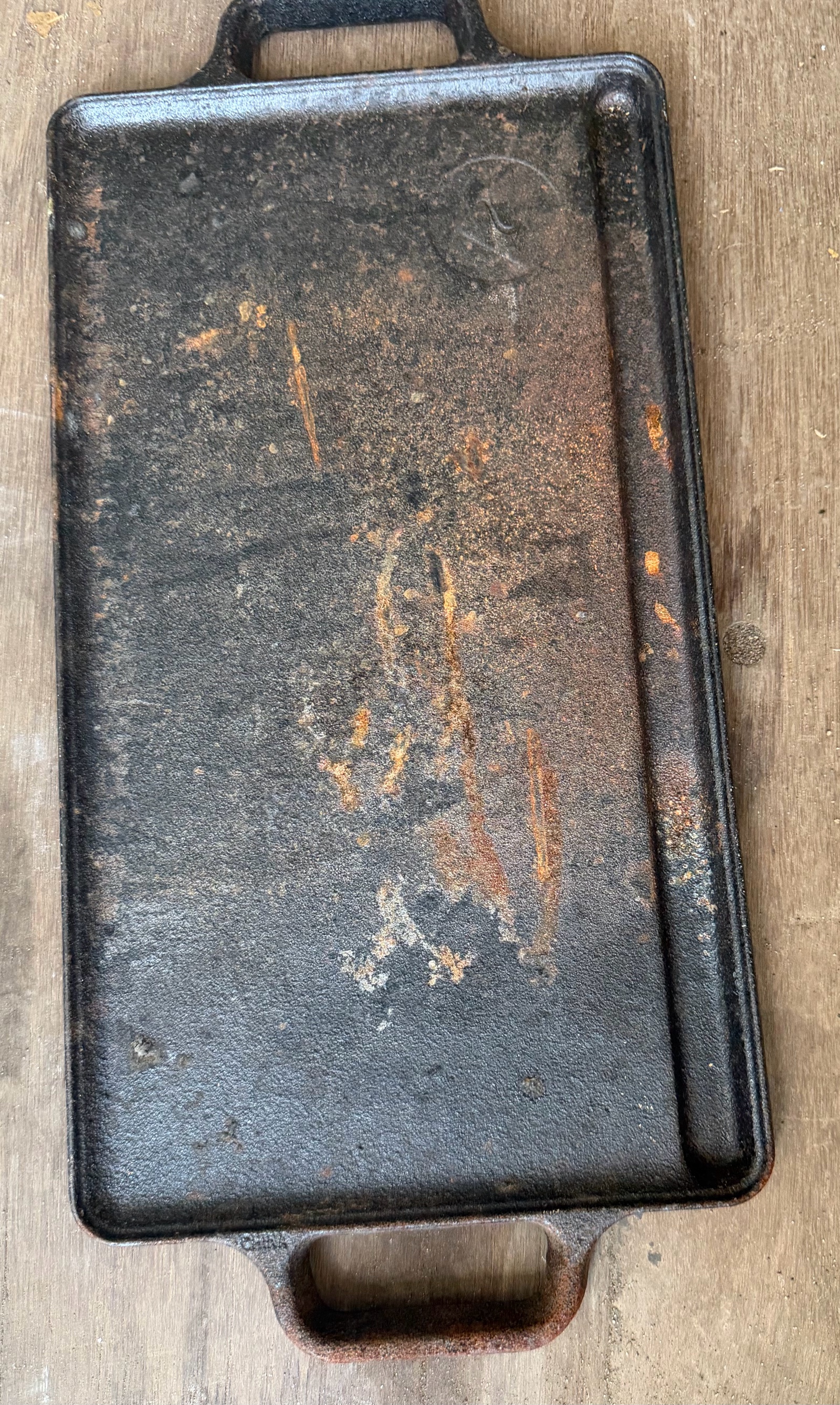 cast iron plate